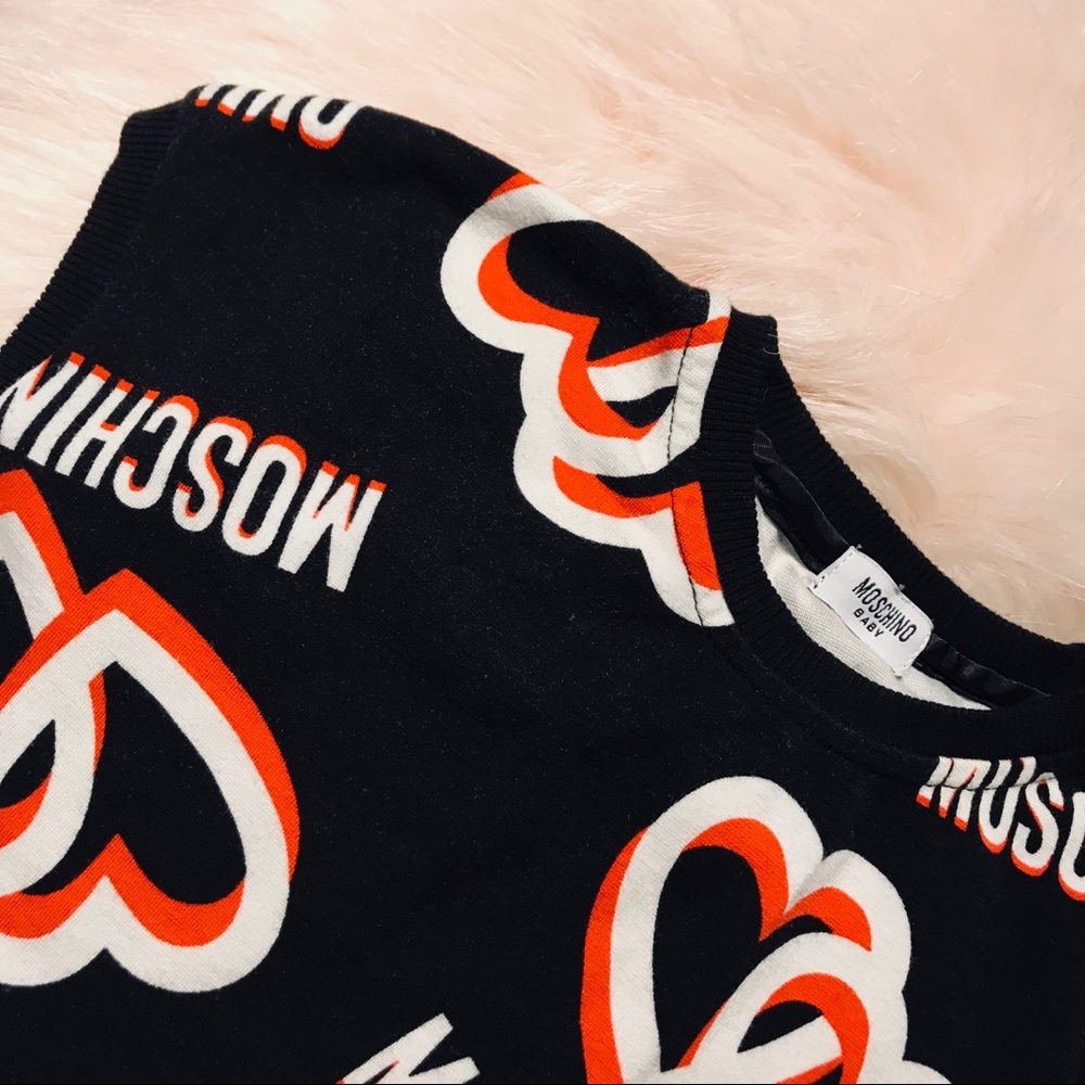 MOSCHINO BABY JERSEY DRESS SZ 2Y
